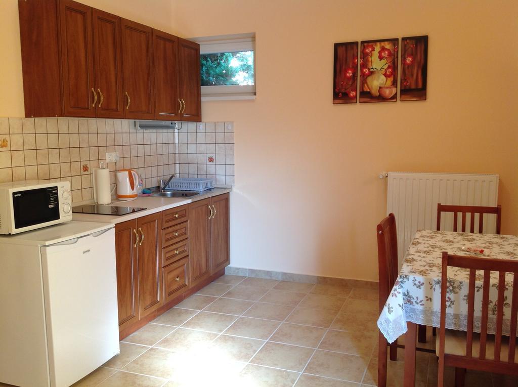 ホテル Attila Apartmanhaz ヘーヴィーズ 部屋 写真