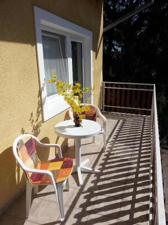 ホテル Attila Apartmanhaz ヘーヴィーズ 部屋 写真